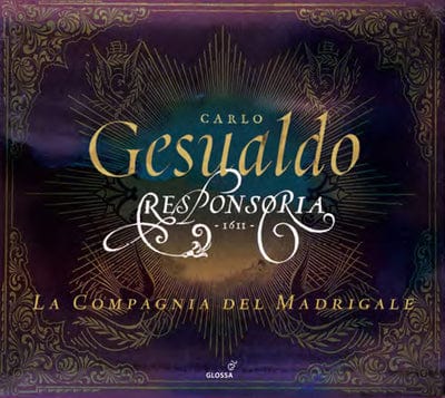 Golden Discs CD Carlo Gesualdo: Responsoria - Carlo Gesualdo [CD]