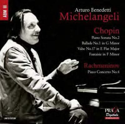 Golden Discs SACD Arturo Benedetti Michelangeli: Chopin - Piano Sonata No. 2/... - Frederic Chopin [SACD Limited Edition]