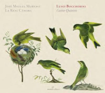 Golden Discs CD Luigi Boccherini: Guitar Quintets - Luigi Boccherini [CD]