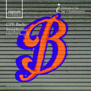 Golden Discs CD CPE Bach: Symphonies - Carl Philipp Emanuel Bach [CD]