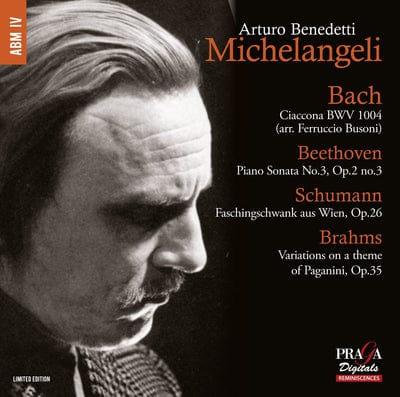 Golden Discs SACD Arturo Benedetti Michelangeli: Bach - Ciaccona, BWV1004/... - Arturo Benedetti Michelangeli [SACD]