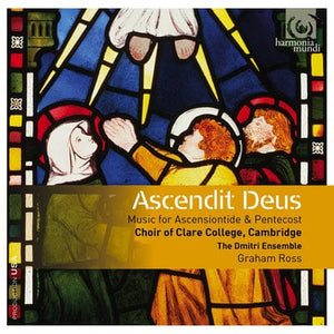 Golden Discs CD Ascendit Deus: Music for Ascensiontide & Pentecost - The Choir of Clare College, Cambridge [CD]