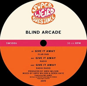 Golden Discs VINYL Give It Away - Blind Arcade [VINYL]