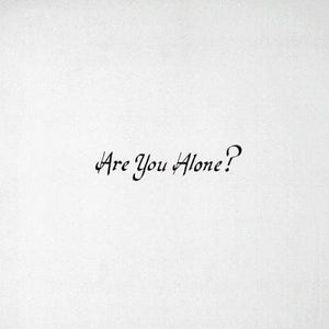 Golden Discs VINYL Are You Alone? - Majical Cloudz [VINYL]