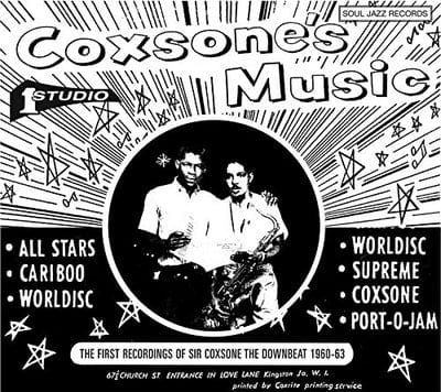 Golden Discs VINYL Soul Jazz Records Presents Coxsone's Music: The First Recordings of Sir Coxsone - The Downbeat 1960-63- Volume B - Various Artists [VINYL]