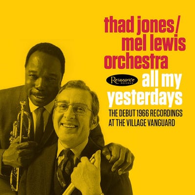 Golden Discs CD All My Yesterdays: The Debut 1966 Recordings at the Village Vanguard - Thad Jones/Mel Lewis Orchestra [CD]