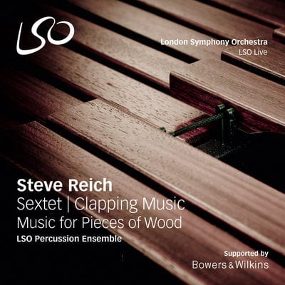 Golden Discs SACD Steve Reich: Sextet/Clapping Music/Music for Pieces of Wood:   - Steve Reich [SACD]