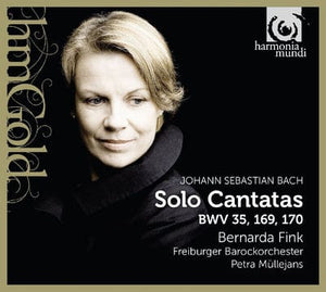 Golden Discs CD Johann Sebastian Bach: Solo Cantatas BWV 35, 169, 170:   - Johann Sebastian Bach [CD]