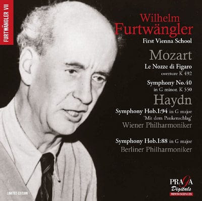 Golden Discs SACD Wilhelm Furtwängler: First Vienna School:   - Wilhelm Furtwängler [SACD]