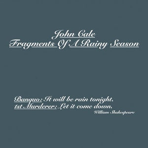 Golden Discs VINYL Fragments of a Rainy Season:   - John Cale [VINYL]