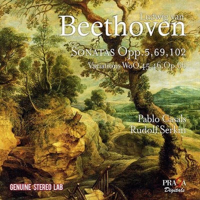 Golden Discs CD Ludwig Van Beethoven: Sonatas Opp. 5, 69, 102/...:   - Ludwig van Beethoven [CD]