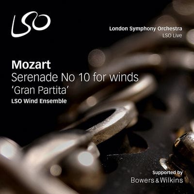 Golden Discs SACD Mozart: Serenade No. 10 for Winds 'Gran Partita':   - Wolfgang Amadeus Mozart [SACD]