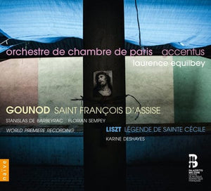 Golden Discs CD Gounod: Saint François D'Assise/Liszt: Légende De Sainte Cécile:   - Charles Gounod [CD]