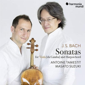 Golden Discs CD J.S. Bach: Sonatas for Viola (Da Gamba) and Harpsichord:   - Johann Sebastian Bach [CD]