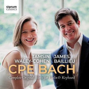 Golden Discs CD CPE Bach: Complete Original Works for Violin & Keyboard:   - Carl Philipp Emanuel Bach [CD]