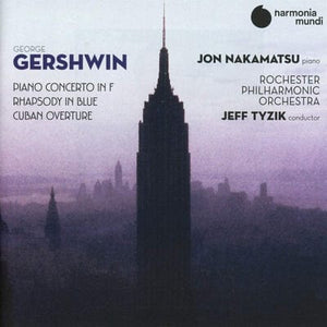 Golden Discs CD George Gershwin: Piano Concerto in F/Rhapsody in Blue/...:   - George Gershwin [CD]