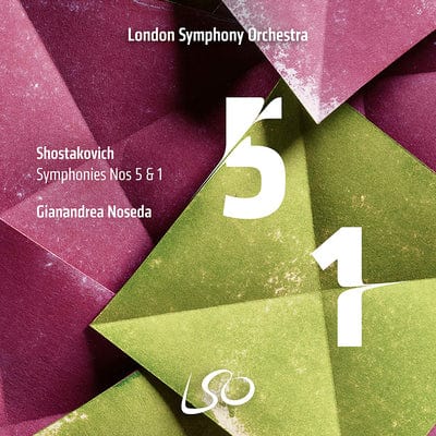 Golden Discs SACD Shostakovich: Symphonies Nos. 5 & 1:   - Dmitri Shostakovich [SACD]