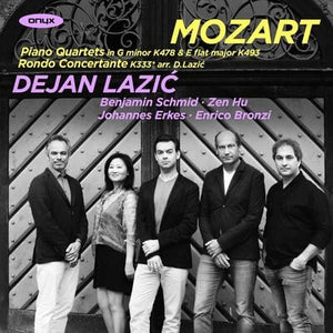 Golden Discs CD Mozart: Piano Quartets in G Minor, K478 & E Flat Major, K493/...:   - Wolfgang Amadeus Mozart [CD]