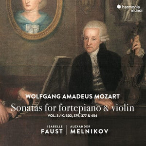 Golden Discs CD Mozart: Sonatas for Fortepiano & Violin:  - Volume 3 - Wolfgang Amadeus Mozart [CD]
