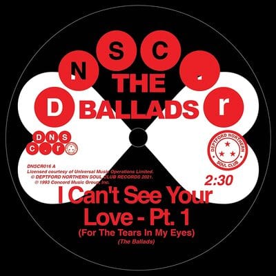 Golden Discs VINYL I Can't See Your Love (For the Tears in My Eyes):   - The Ballad's [VINYL]