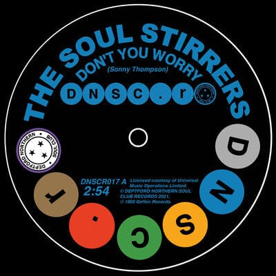 Golden Discs VINYL Don't You Worry/Memories of Her Love Keep Haunting Me:   - The Soul Stirrers & Spinners [VINYL]