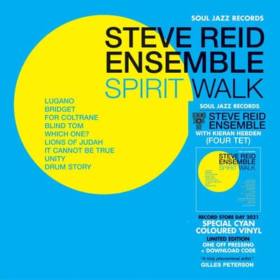 Golden Discs VINYL Spirit Walk (RSD 2021):   - Steve Reid Ensemble with Kieran Hebden [VINYL]