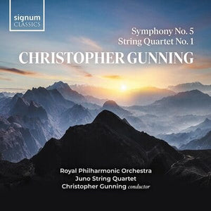 Golden Discs CD Christopher Gunning: Symphony No. 5/String Quartet No. 1:   - Christopher Gunning [CD]
