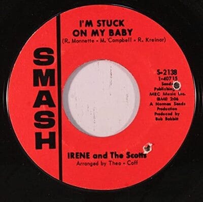 Golden Discs VINYL I'm Stuck On My Baby/Indian Giver:   - Irene and The Scotts [VINYL]