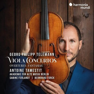 Golden Discs CD Georg Philipp Telemann: Viola Concertos/Overtures/Fantasias:   - Georg Philipp Telemann [CD]