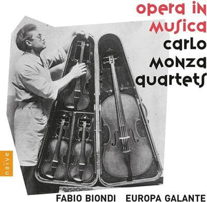 Golden Discs CD Carlo Monza: Quartets - Europa Galante [CD]