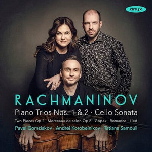 Golden Discs CD Rachmaninov: Piano Trios Nos. 1 & 2/Cello Sonata/... - Sergei Rachmaninov [CD]