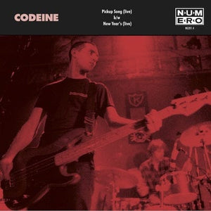 Golden Discs VINYL Pickup Song (Live)/New Year's (Live) - Codeine [VINYL]