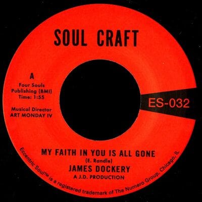 Golden Discs VINYL My faith in you is all gone - James Dockery [VINYL]