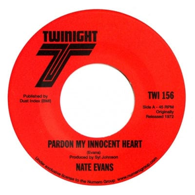 Golden Discs VINYL Pardon my innocent heart/Main squeeze - Nate Evans [VINYL]