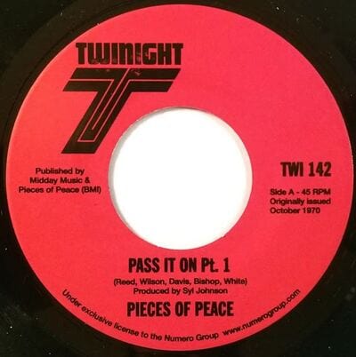 Golden Discs VINYL Pass It On Pt. 1/pt. 2 - Pieces of Peace [VINYL]