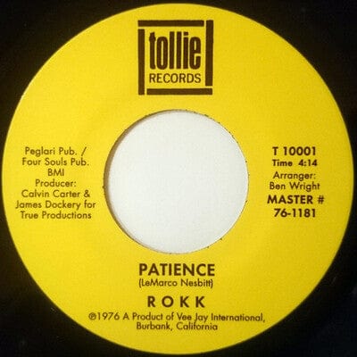 Golden Discs VINYL Patience/Don't Be No Fool - Rokk [VINYL]