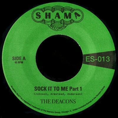 Golden Discs VINYL Sock it to me part 1/Is it because I'm black - The Deacons & The Royal Revue [VINYL]