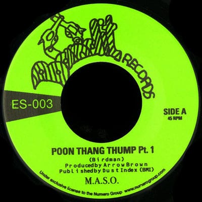 Golden Discs VINYL Poon Tang Thump Pt. 1/pt. 2 - M.A.S.O. [VINYL]