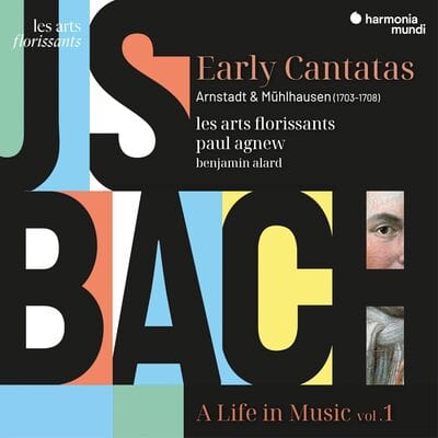 Golden Discs CD J S Bach: A Life in Music - Early Cantatas: Arnstadt & Mühlhausen- Volume 1 - Johann Sebastian Bach [CD]