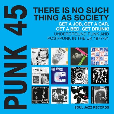 Golden Discs VINYL PUNK 45: There's No Such Thing As Society: Undergeround Punk in the UK 1977-81 - Various Artists [VINYL]