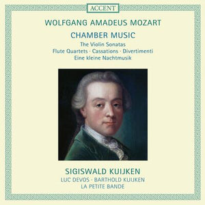 Wolfgang Amadeus Mozart: Chamber Music: The Violin Sonatas/Flute Quartets/Cassations/Divertimenti/... - Wolfgang Amadeus Mozart [CD]