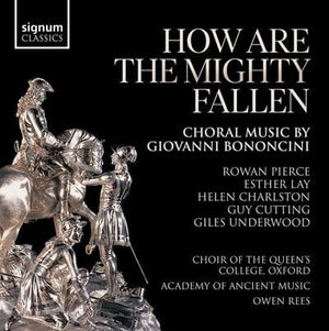 Golden Discs CD How Are the Mighty Fallen: Choral Music By Giovanni Bononcini - Giovanni Bononcini [CD]