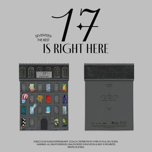 Golden Discs CD SEVENTEEN Best Album '17 IS RIGHT HERE' (HERE Ver.) - SEVENTEEN [CD]
