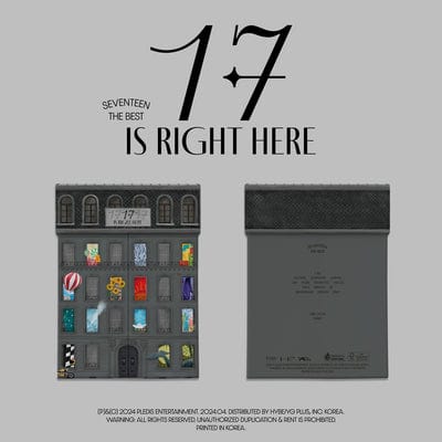 Golden Discs CD SEVENTEEN Best Album '17 IS RIGHT HERE' (HERE Ver.) - SEVENTEEN [CD]