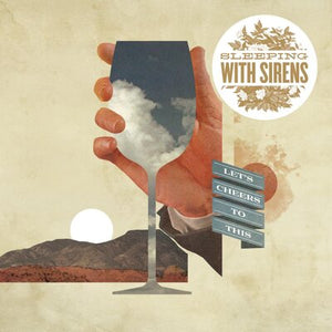 Let's Cheers To This (Blue with Orange Spatter) - Sleeping With Sirens [Colour Vinyl]