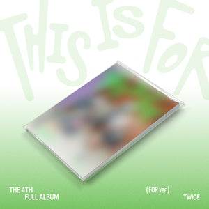 THIS IS FOR (FOR Ver.) - TWICE [CD]