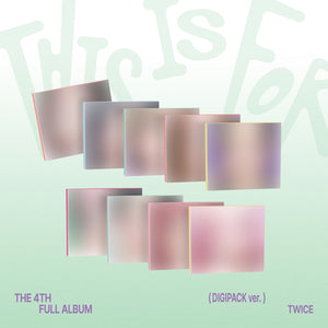 THIS IS FOR (DIGIPACK Ver.) - TWICE [CD]