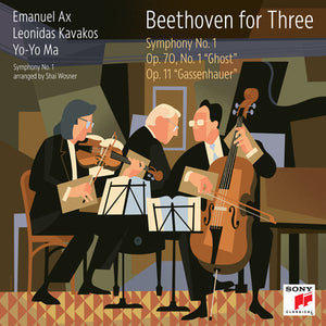 Emanuel Ax/Leonidas Kavakos/Yo-Yo Ma: Beethoven for Three: Symphony No. 1/Op. 70, No. 1, 'Ghost'/Op. 11, 'Gassenhauer' - Emanuel Ax [CD]
