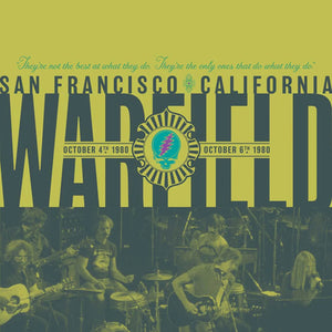 The Warfield, San Francisco, CA: Oct 4 & 6, 1980 (RSD Black Friday 2025) - The Grateful Dead [CD]