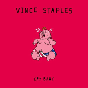 Cry Baby (Indies Opaque Apple Red Edition) - Vince Staples [Colour Vinyl]